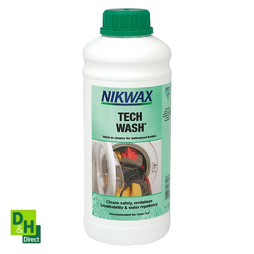 Nikwax Tech Wash Single Dose 12 Pouch - D&H Direct