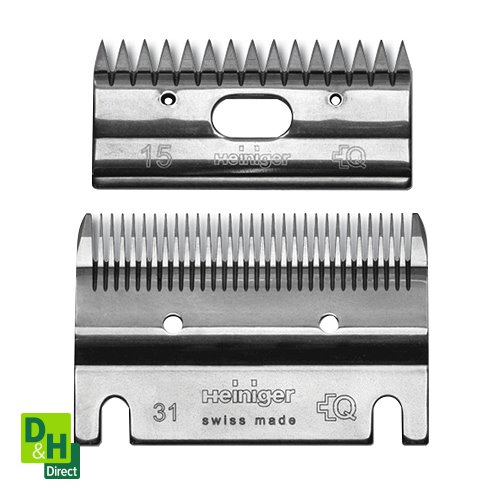 Heiniger Fine Clipper Blades Set D&H Direct