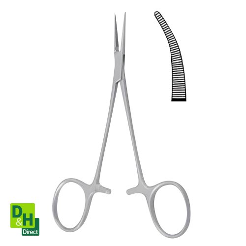 Halstead Mosquito Artery Forceps Curved D&H Direct