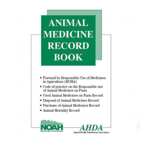 Medicine Record Book - D&H Direct