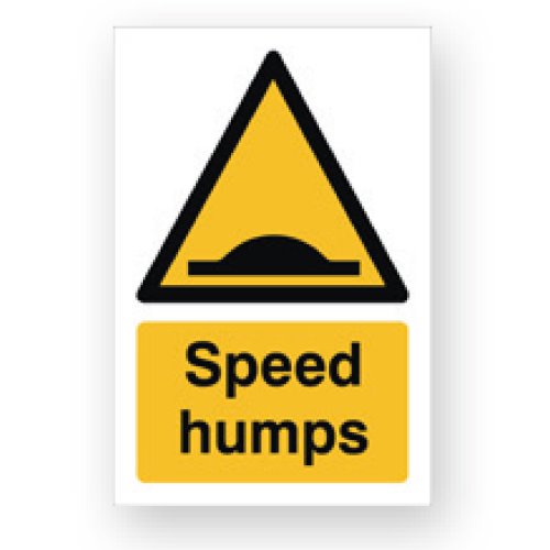 Speed Humps Sign D&H Direct